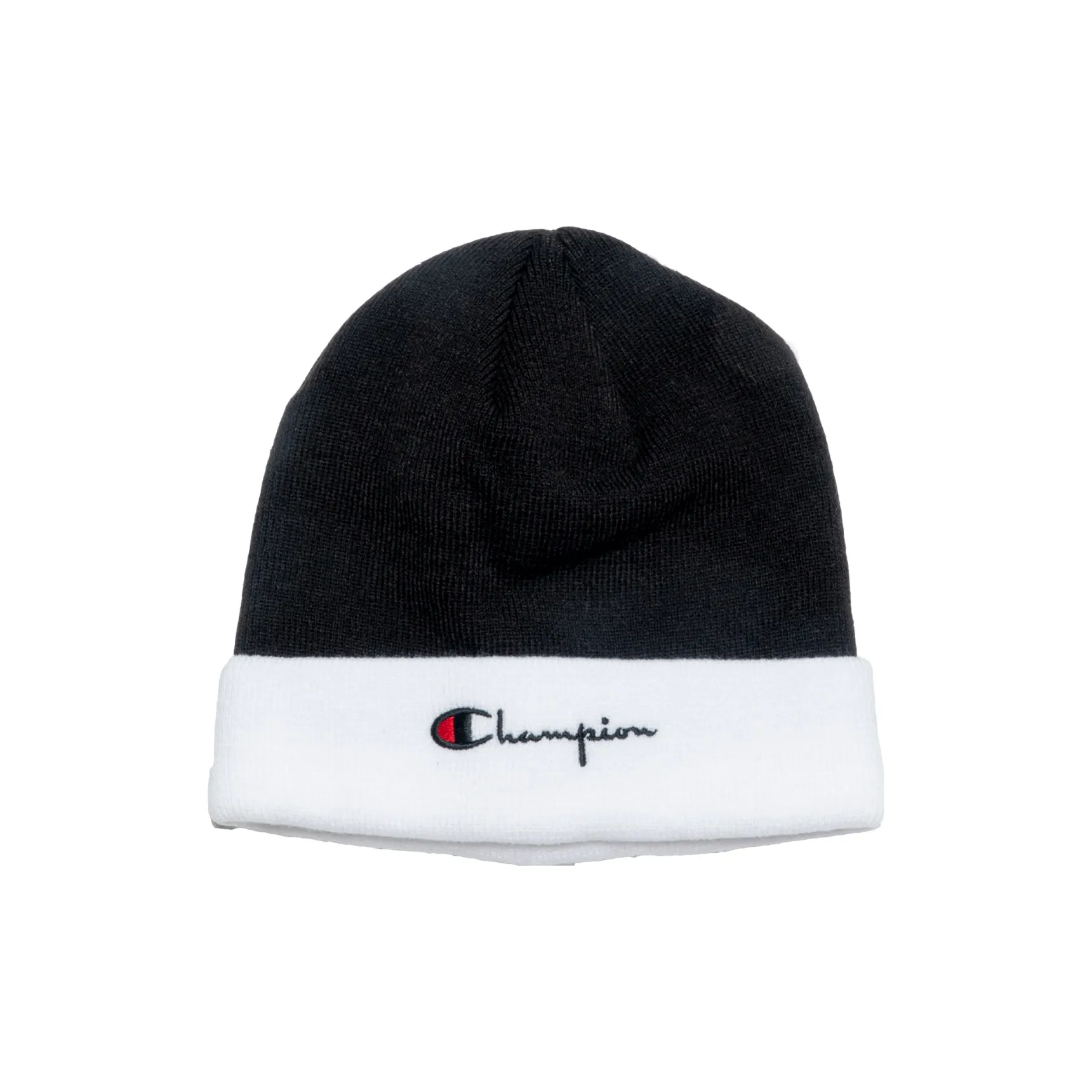 Чемпион Акриловая Шапка-Бини Черного Цвета Унисекс