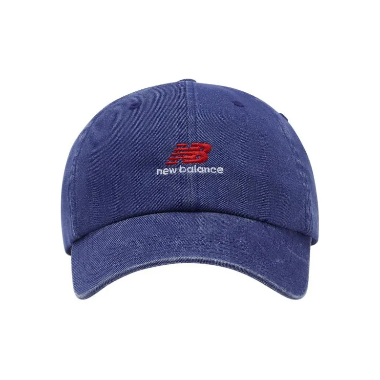 New Balance Хлопок Бейсболка Темно-синий Унисекс