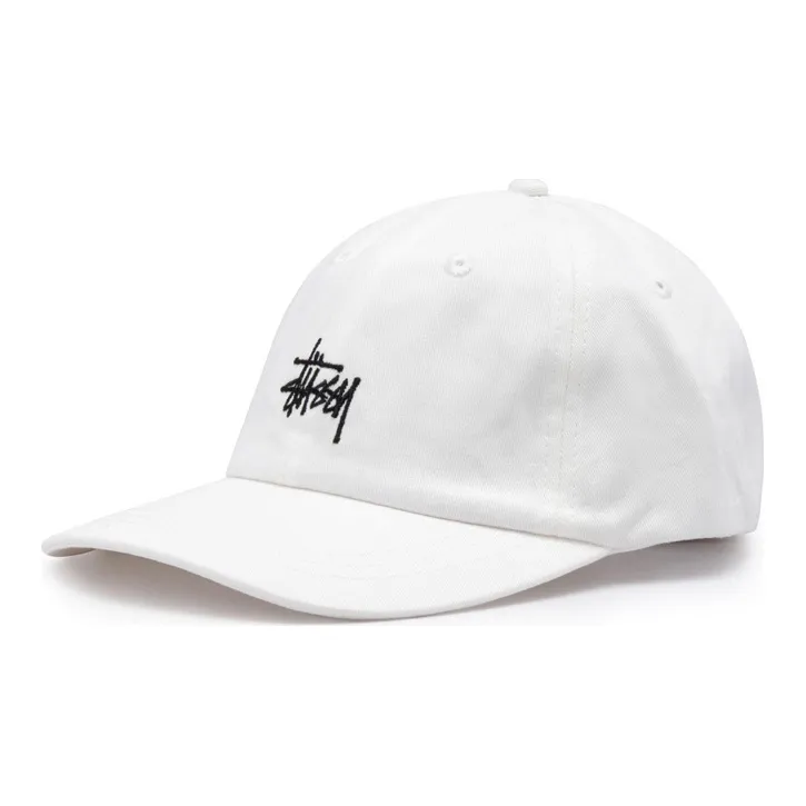 Stussy Хлопковые кепки унисекс белые