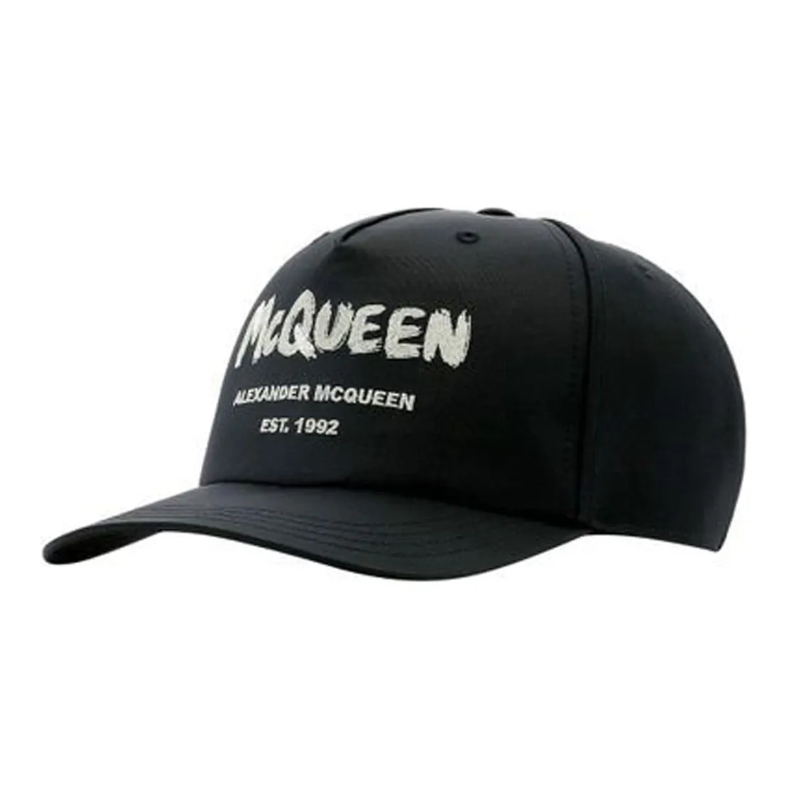 Alexander McQueen Graffiti Logo Baseball Cap