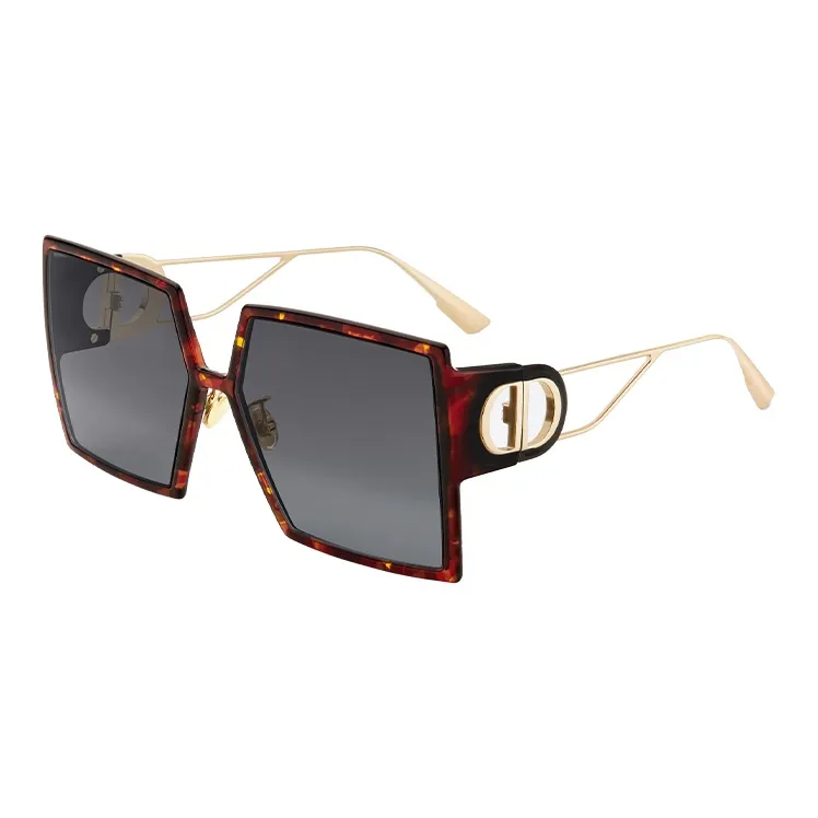DIOR Sunglasses Bronze Women's Gray Gradient
