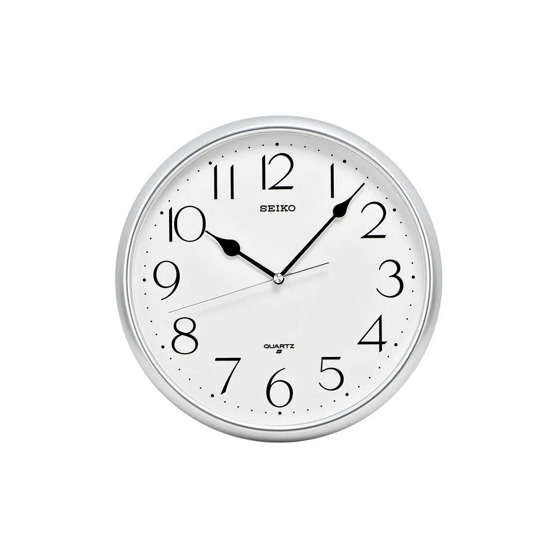 SEIKO Кварцевый механизм Полиэстер Пластик Оболочка Стена Часы Унисекс Белый QXA747S