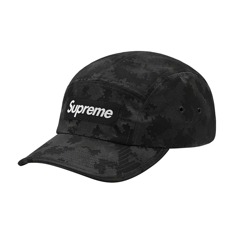 Supreme Satin Digi Camo Camp Cap