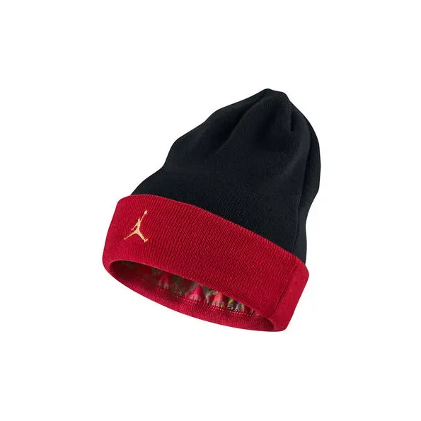 Jordan Fabric Beanies Unisex Black/Red