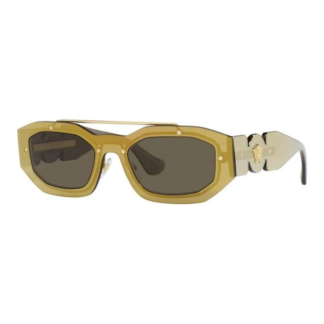 VERSACE Rectangle frame Sunglasses