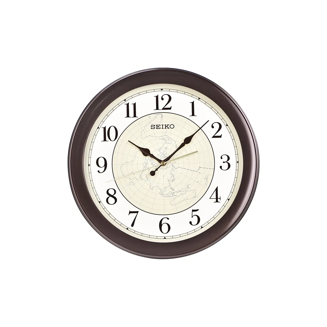 SEIKO Кварцевый механизм пластиковый корпус стенные часы унисекс желтый