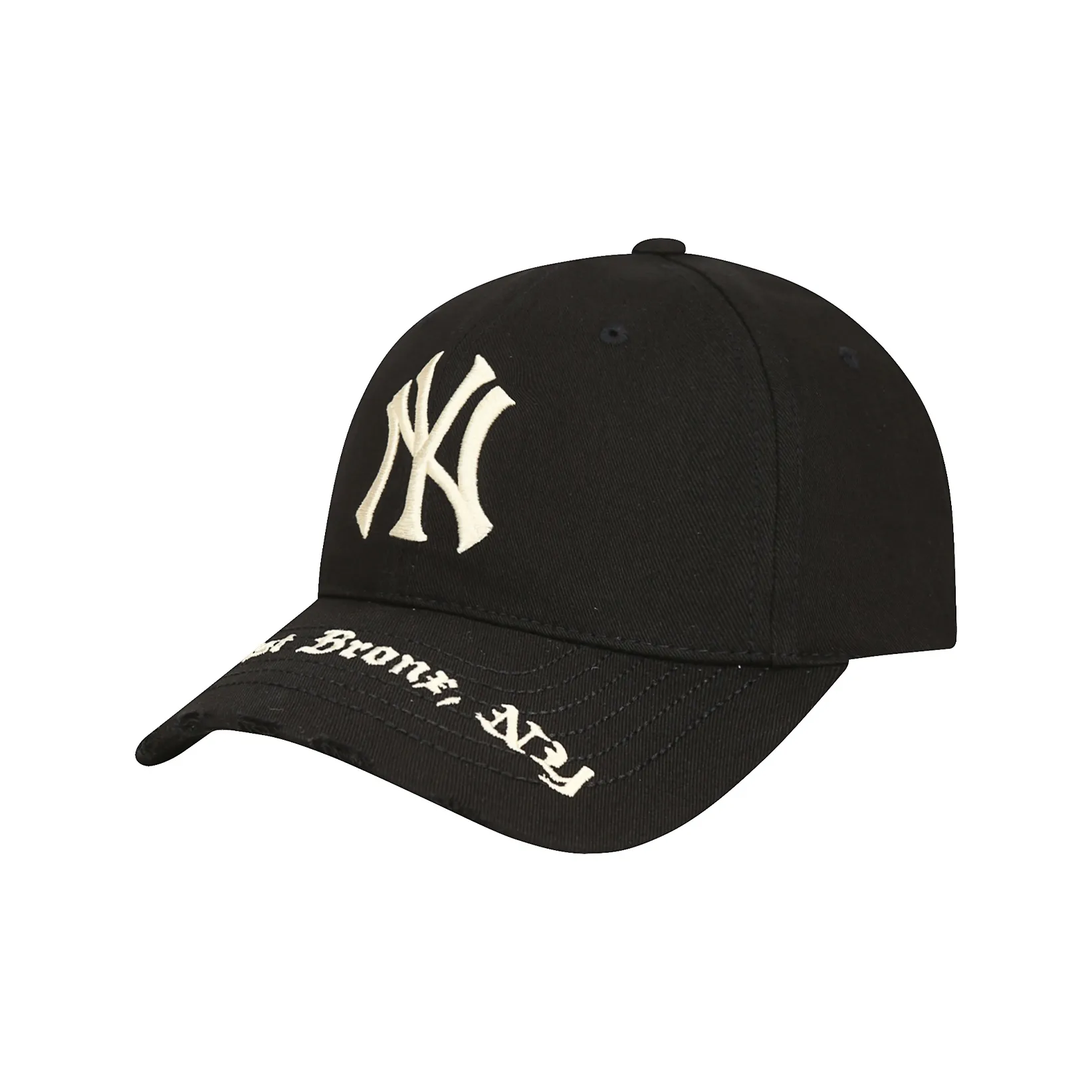 MLB Cotton Baseball Caps CPKP Unisex Black/Beige