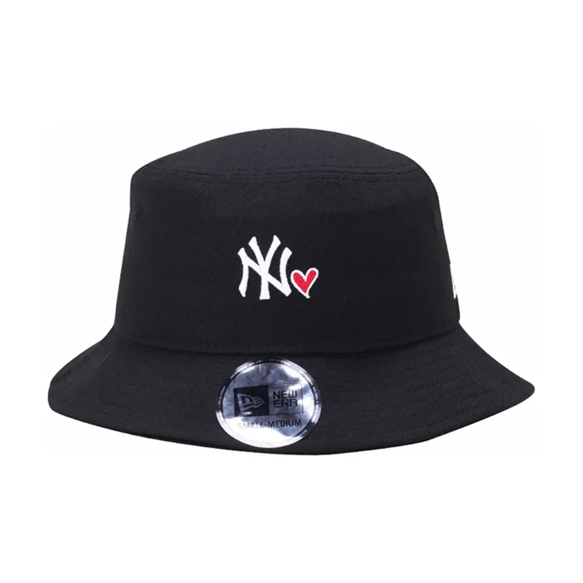 New Era New Era X MLB Co brand Cotton Bucket Hats Unisex Black