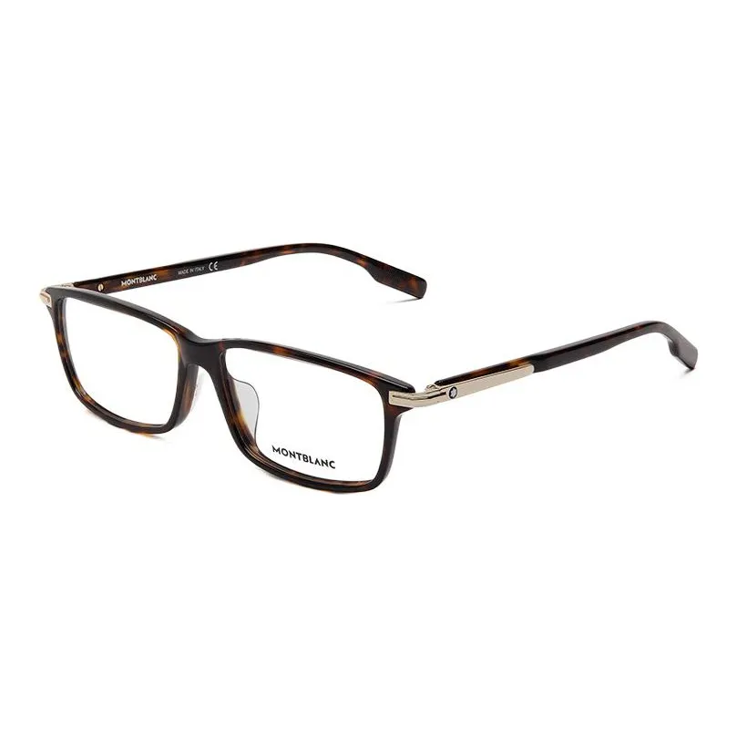 MONTBLANC Rectangular Eyeglass Frames Unisex