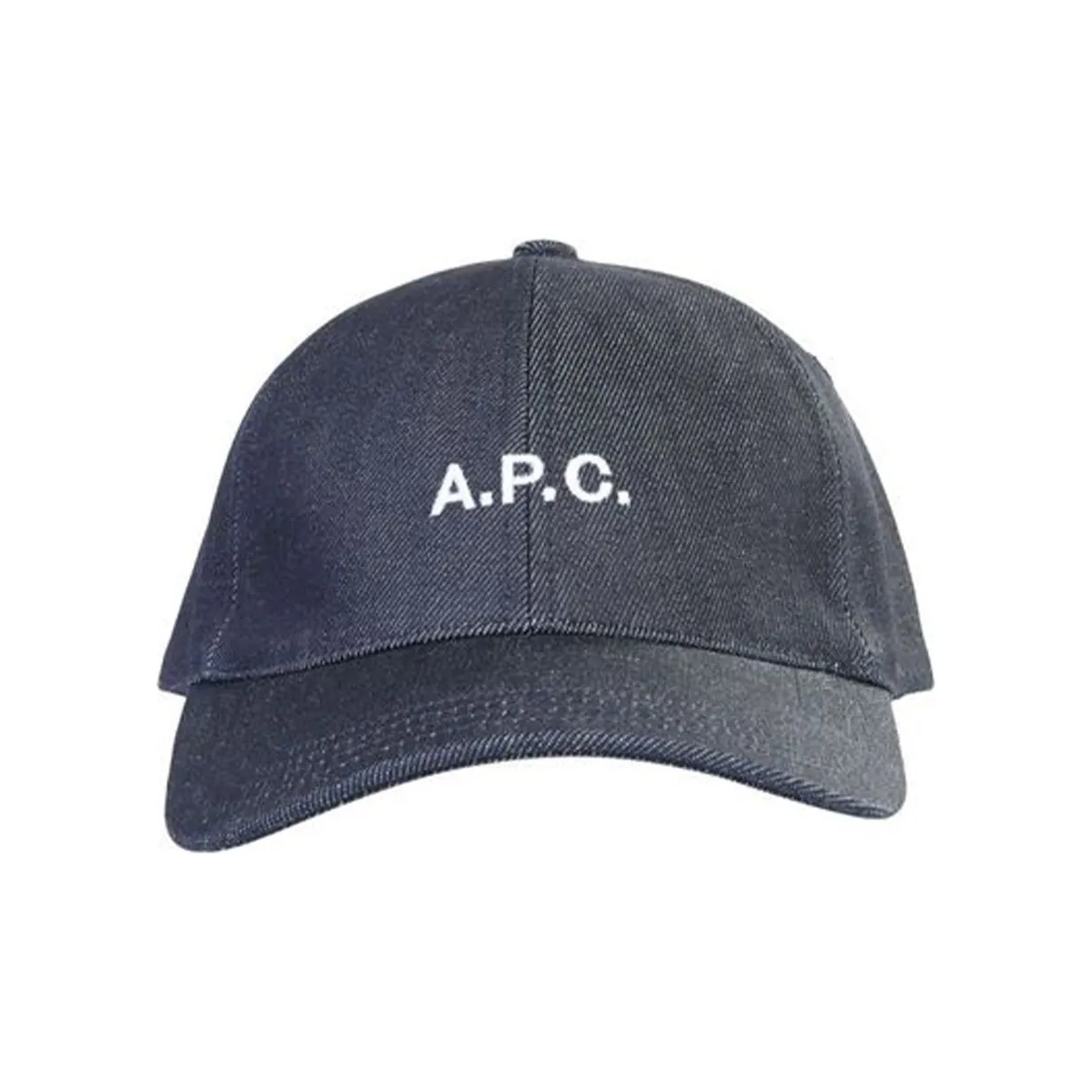 A.P.C . Charlie Denim Baseball Cap