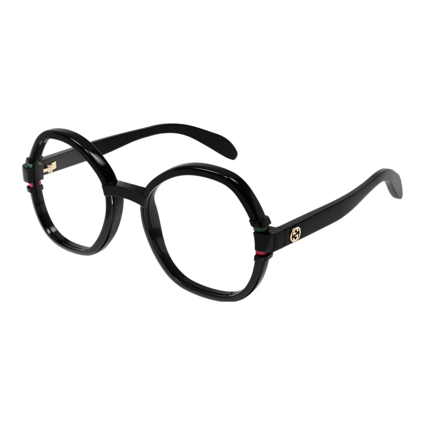 GUCCI Eyeglass Frames Unisex Black