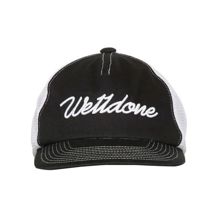 WE11DONE Хлопок Бейсболка Черная Унисекс