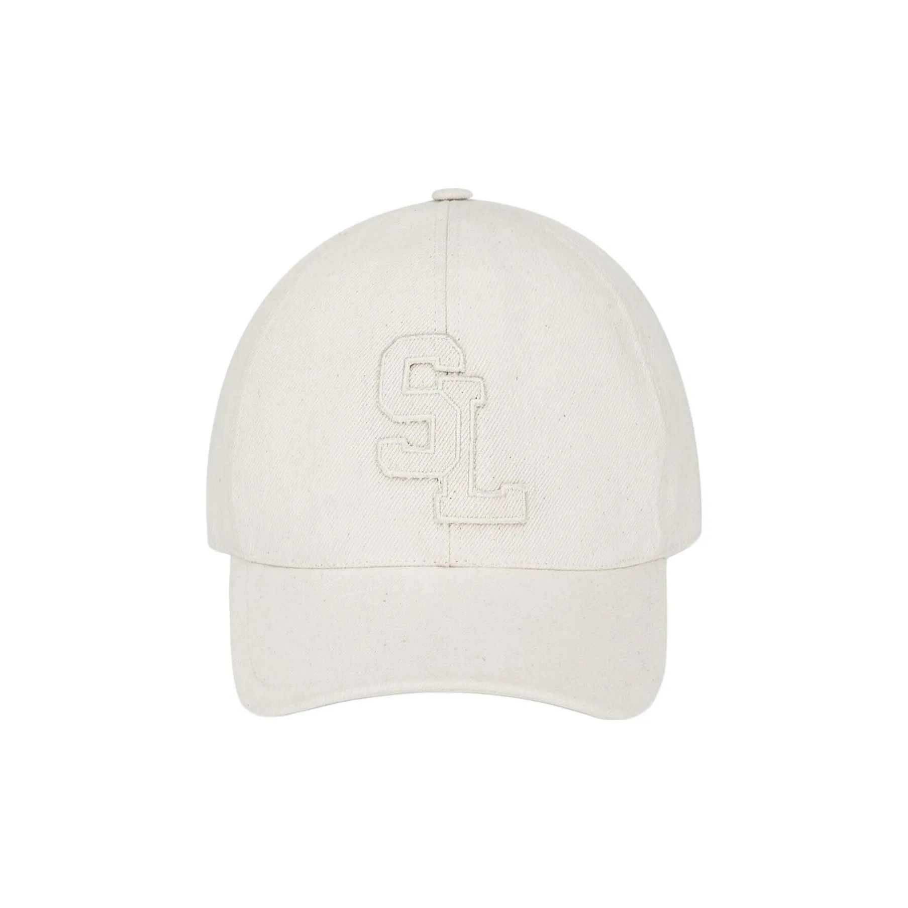 SAINT LAURENT Logo Patch Baseball Cap