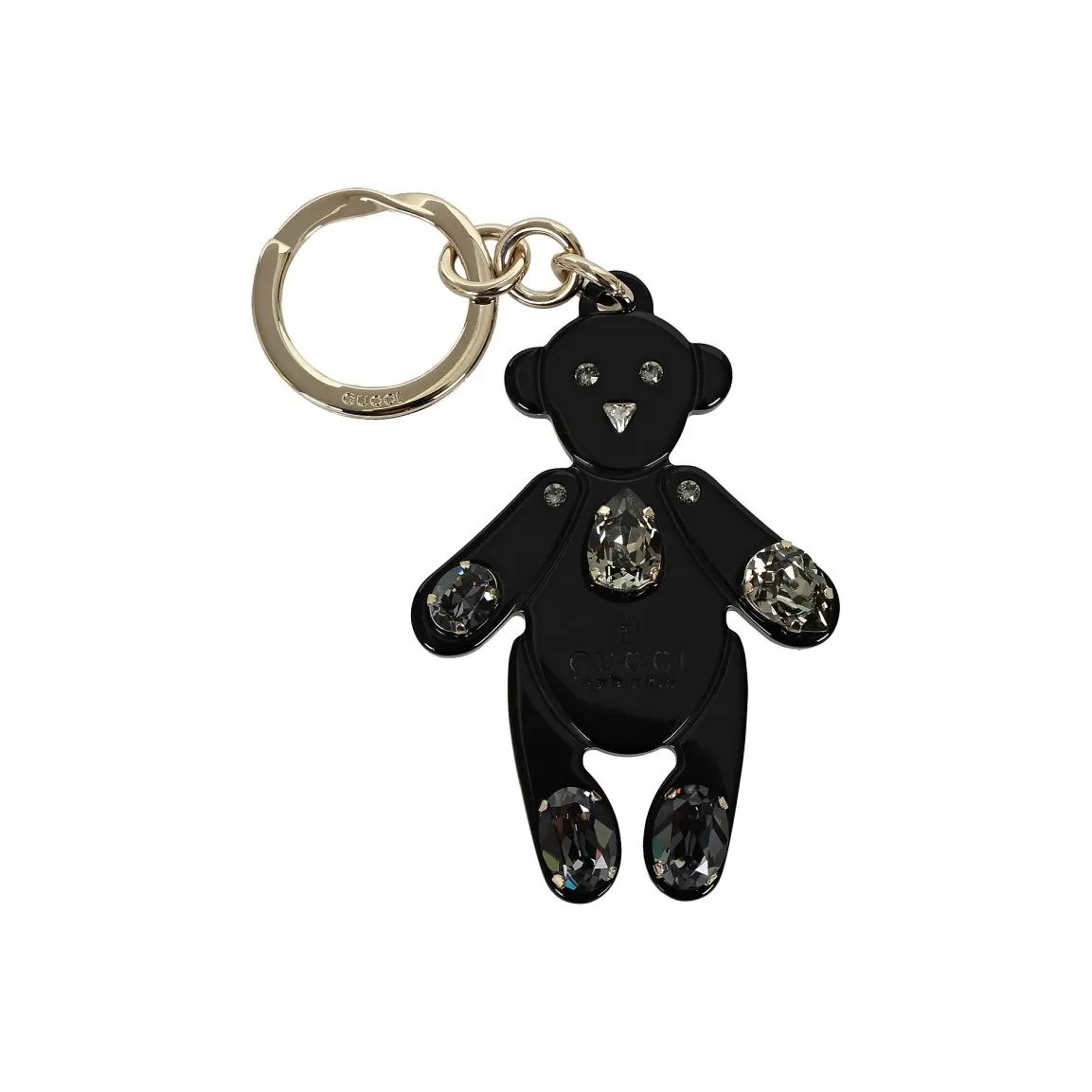 GUCCI Teddy Bear Embellished Keyring