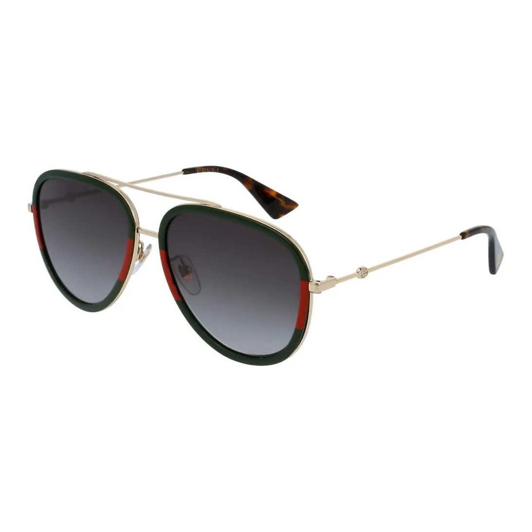 GUCCI Aviator Frame Sunglasses