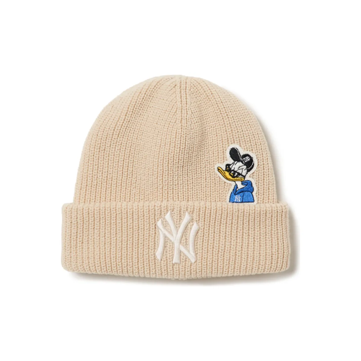 MLB Acrylic Beanies Unisex Ecru