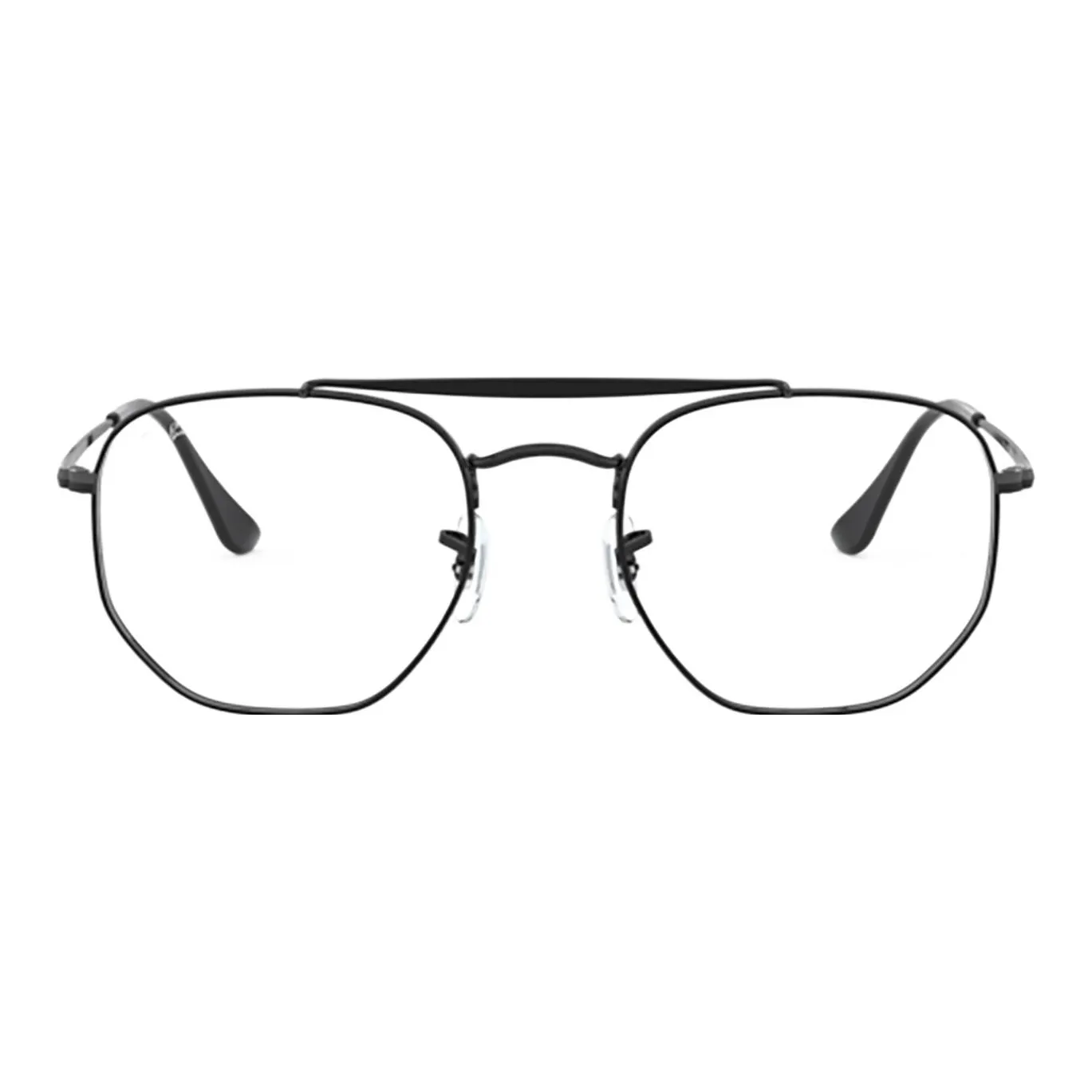 Очки RayBan с диоптриями черные унисекс