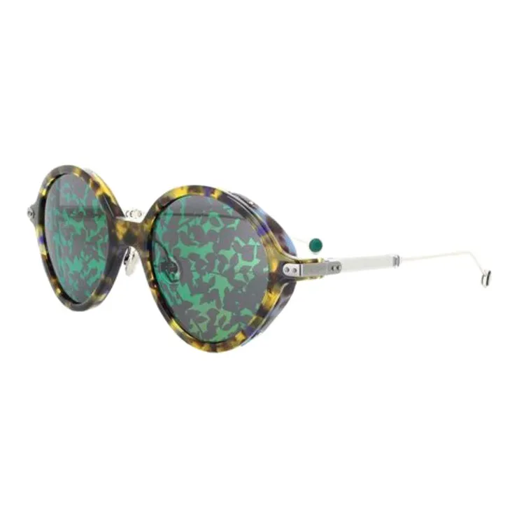 Christian DIOR Pre Owned Umbrage Round frame Sunglasses