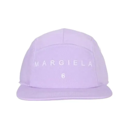 MM6 Maison Margiela Хлопок Бейсболка Фиолетовая Женская