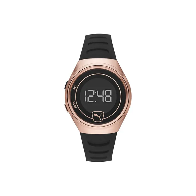 PUMA Кварцевый механизм Мужские часы Черный