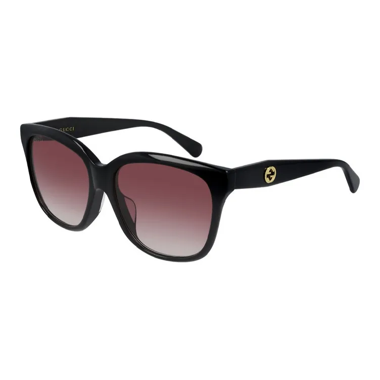 GUCCI Sunglasses Women's Black Red