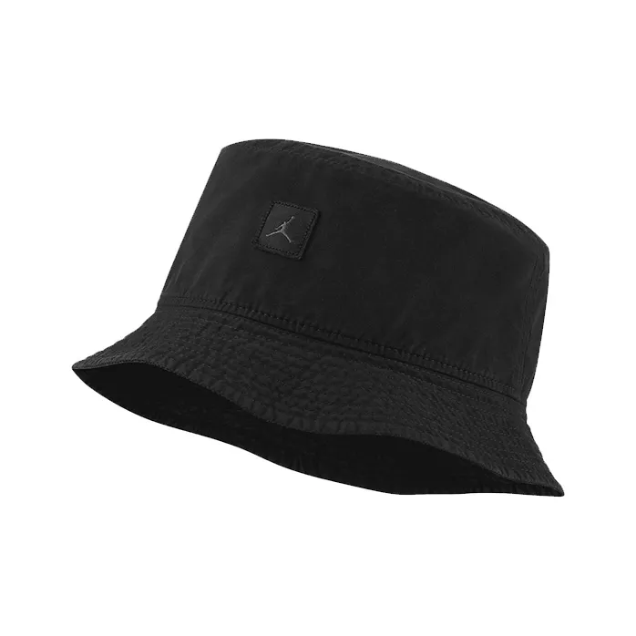 Jordan Cotton Nylon Bucket Unisex Black Джордан Хлопок Нейлон Ведро Унисекс Черный