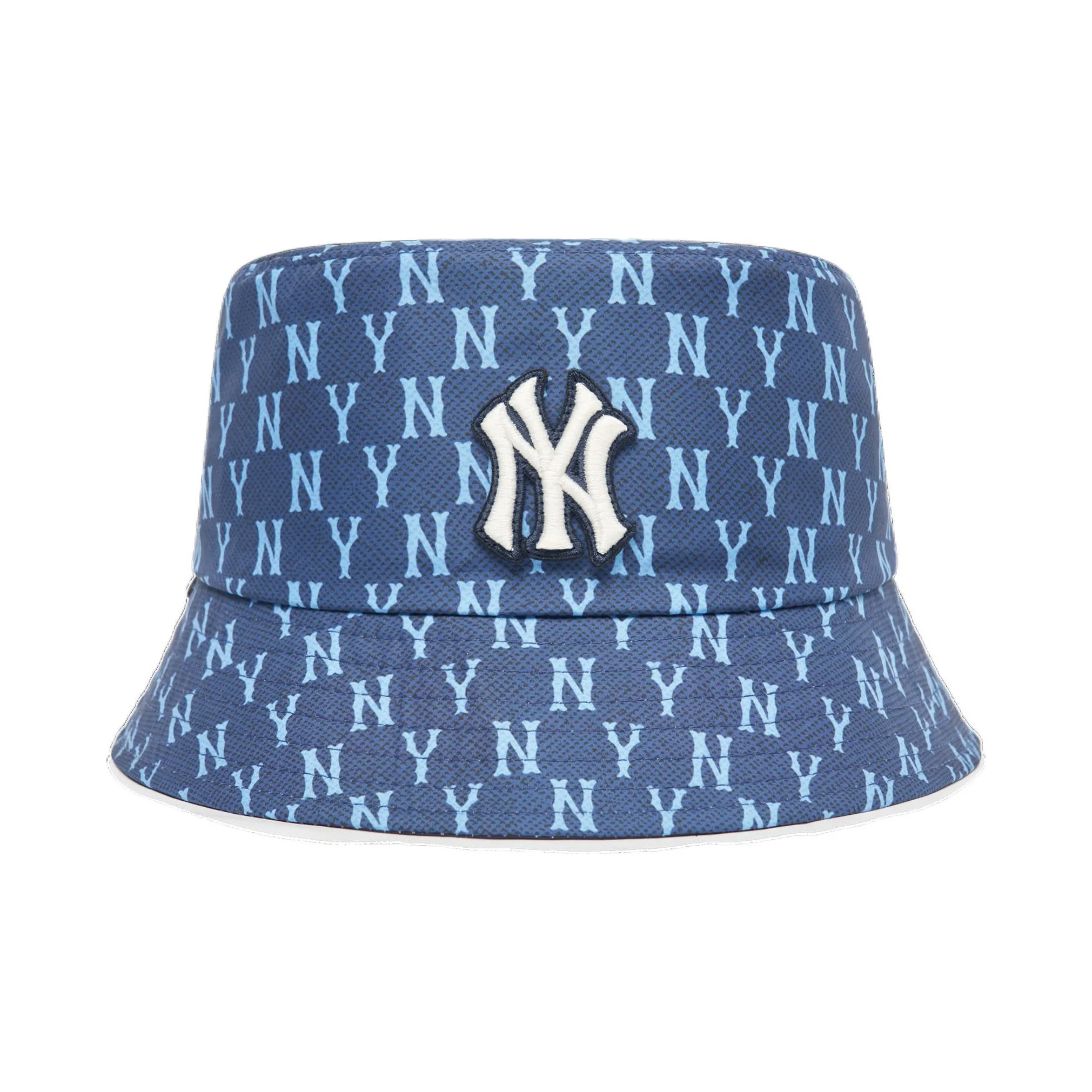 MLB New York Yankees Polyester Bucket Hats Unisex Blue