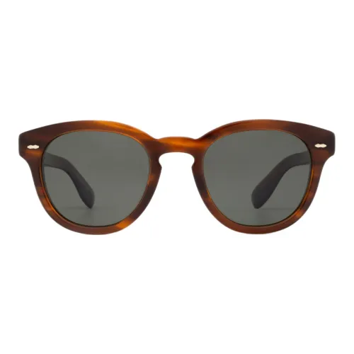 Oliver Peoples Солнцезащитные очки Коричневый Унисекс