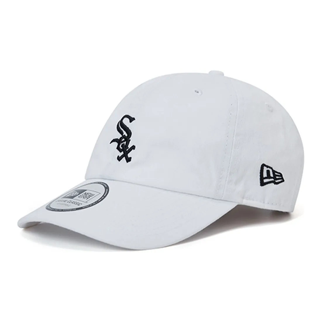 New Era Хлопковые кепки унисекс белые