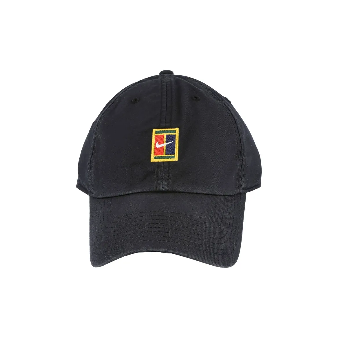 Nike Хлопковые кепки унисекс черные