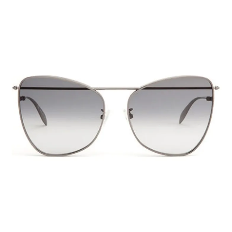 Alexander McQueen Солнцезащитные очки Серые Женские