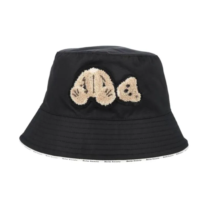 PALM ANGELS Шляпы ведра Черный Унисекс