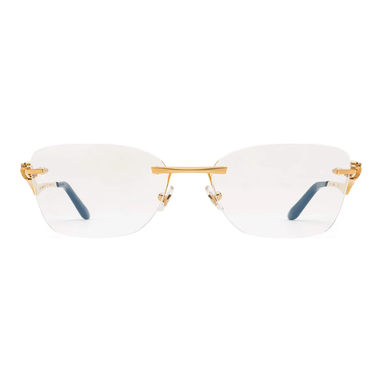 Cartier Panthère De Cartier Square Frame Glasses