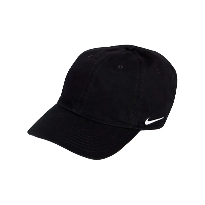 Nike Cotton Baseball Caps Men's Black