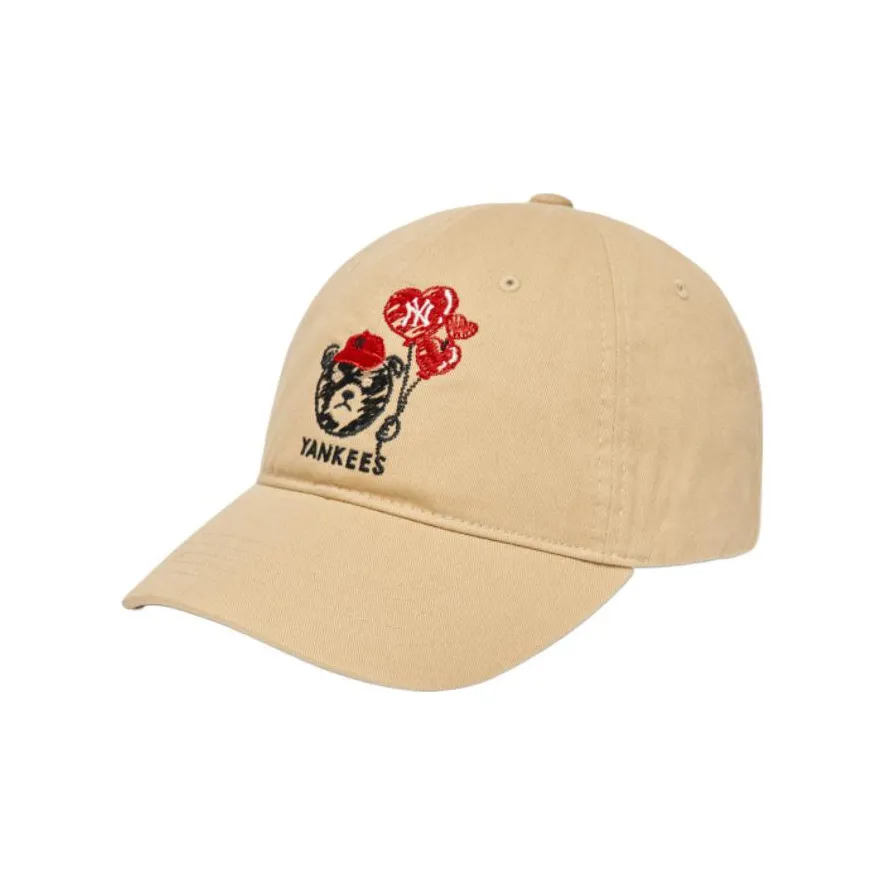 Бейсбольные кепки MLB Base Logo из хлопка унисекс хаки