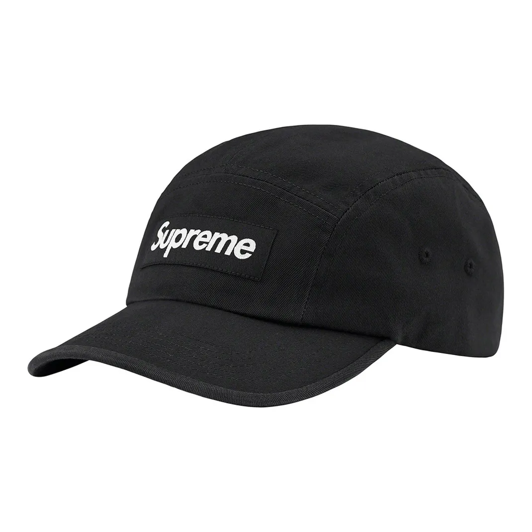 Supreme Washed Chino Twill Camp Cap SS23