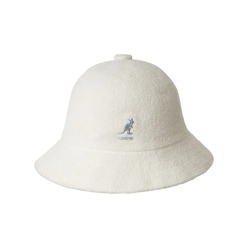 KANGOL Акриловые шапки-бини Белый Унисекс