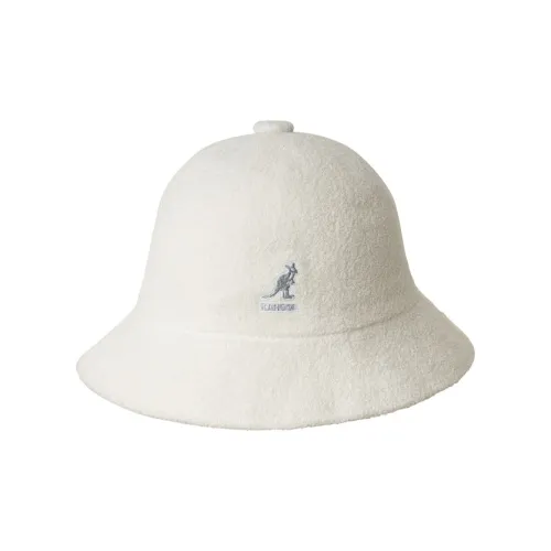 KANGOL Акриловая шляпа-ведро, белого цвета, унисекс