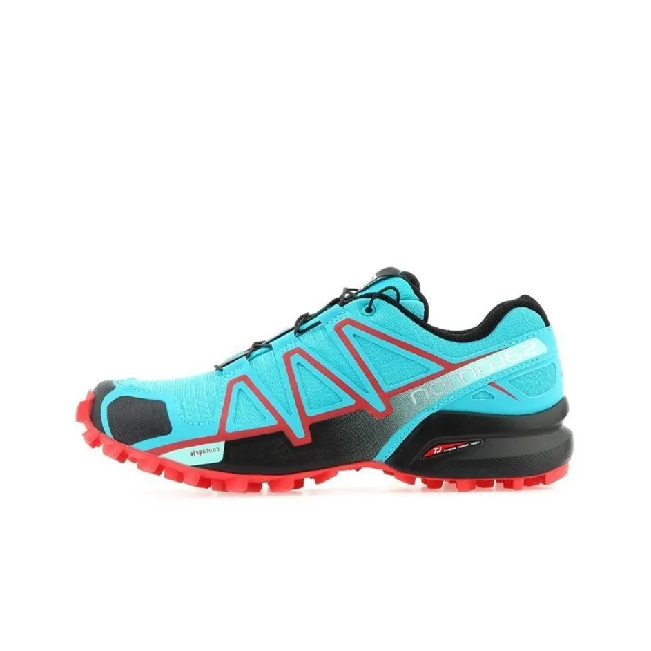 SALOMON Speedcross 4 Hiking / Trekking Shoes Women's Low Top Blue
