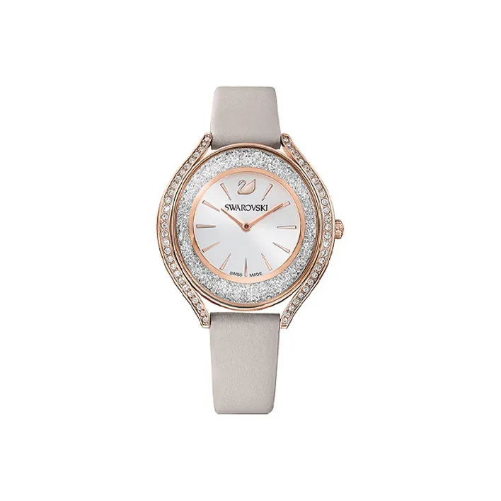 Swarovski Crystalline Aura Women's Watch Кварцевый механизм Серебристый циферблат