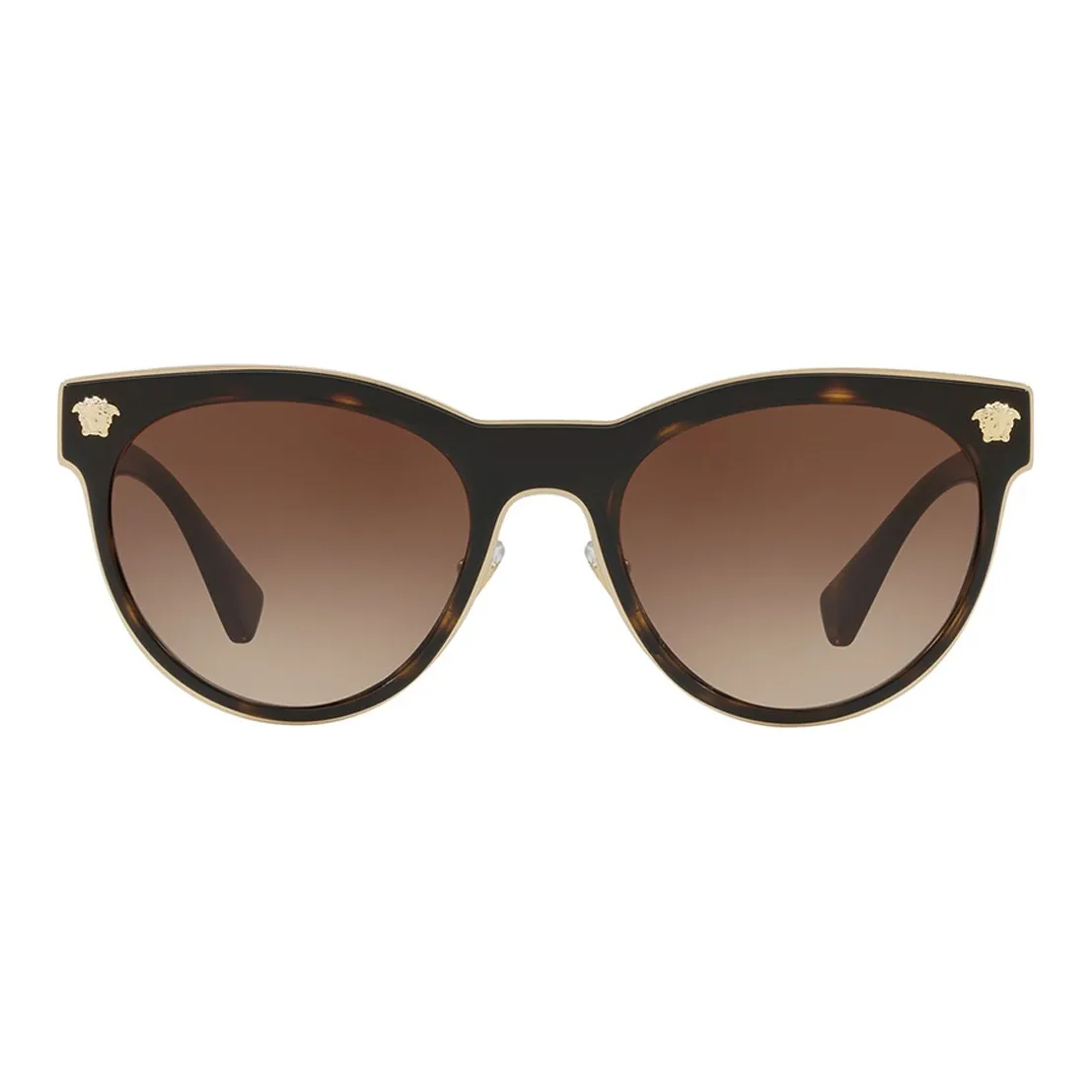 VERSACE Eyewear Medusa Motif Embellished Sunglasses