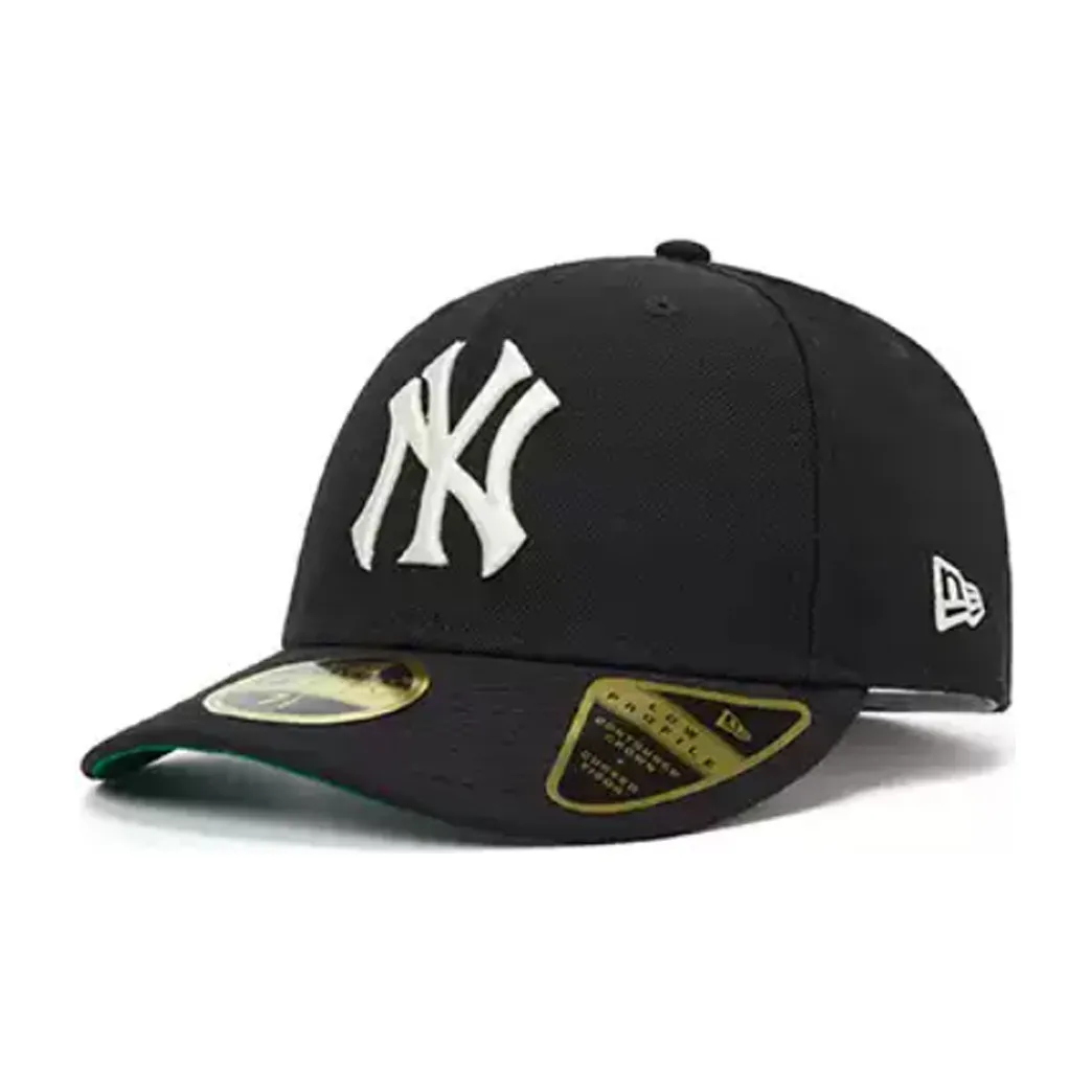 New Era Хлопковые кепки унисекс черные