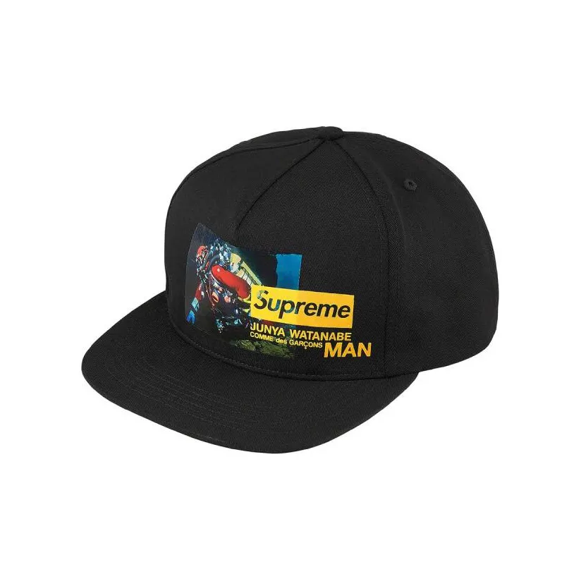 Supreme Junya Watanabe Cdg Man Nature 5 Panel Hat
