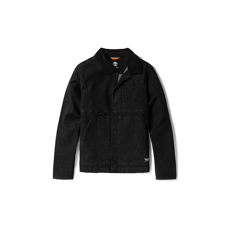 Timberland Denim Jackets Men Black