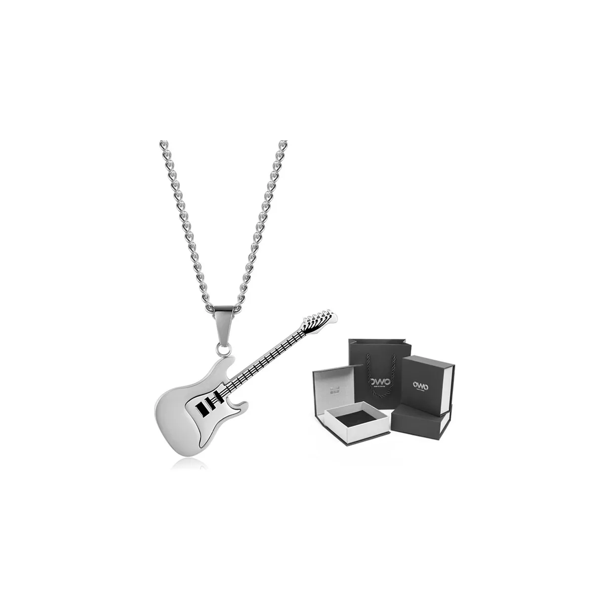 OWO Титановые стальные ожерелья для мужчин