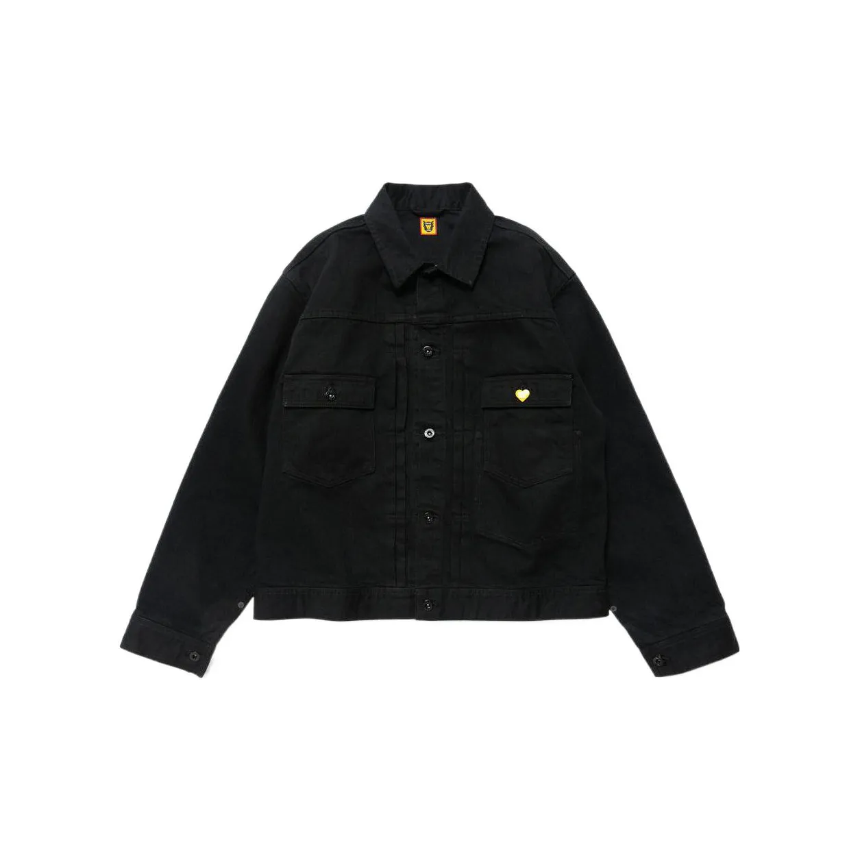 HUMAN MADE X Asap Rocky Human Testing Denim Jacket Black