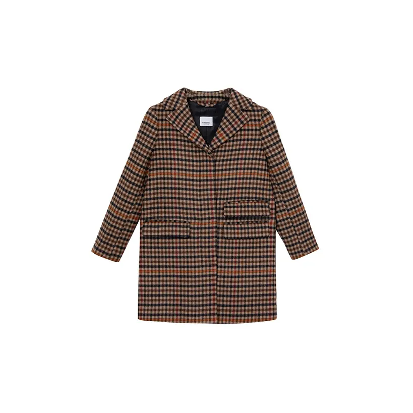 Burberry MID Длина (размер в длину) Нейлон Пальто Весна-осень Зимний Детский