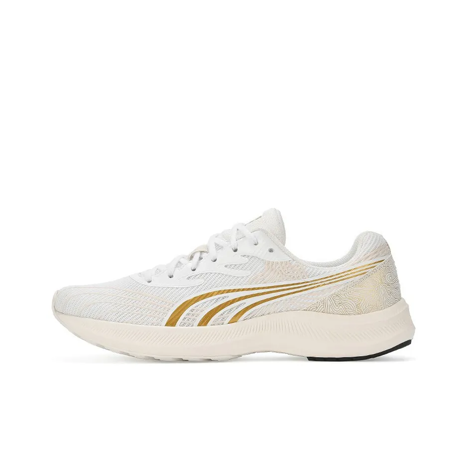 DO-WIN Journey To The Second Generation Cushioning Anti-Slip And Wear-Resistant Low-Top Running Shoes Unisex White Gold