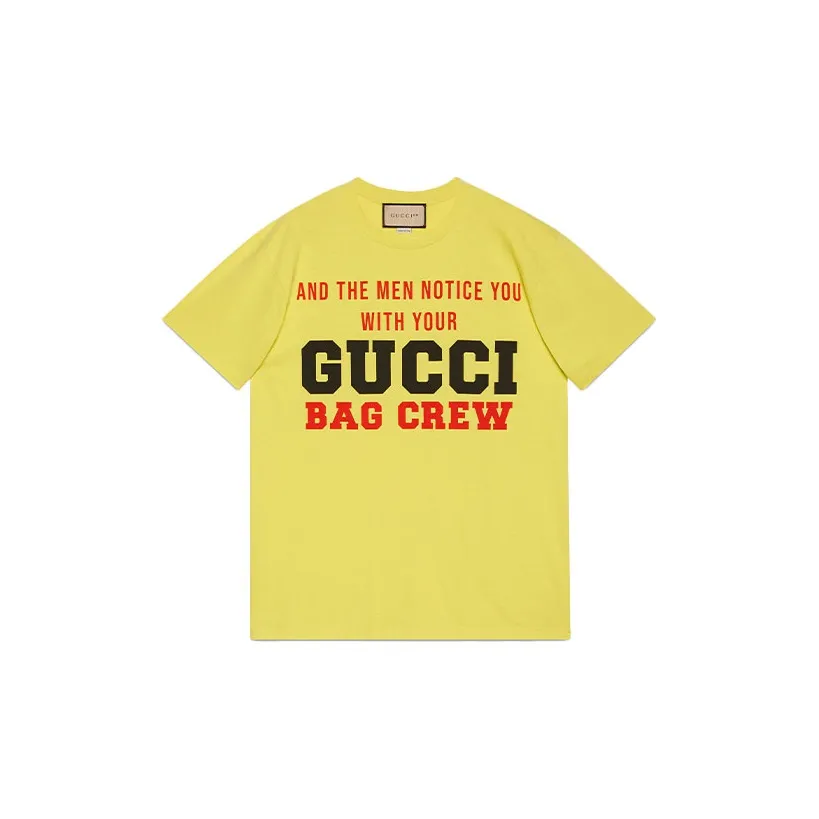 GUCCI T Shirts Women's Yellow