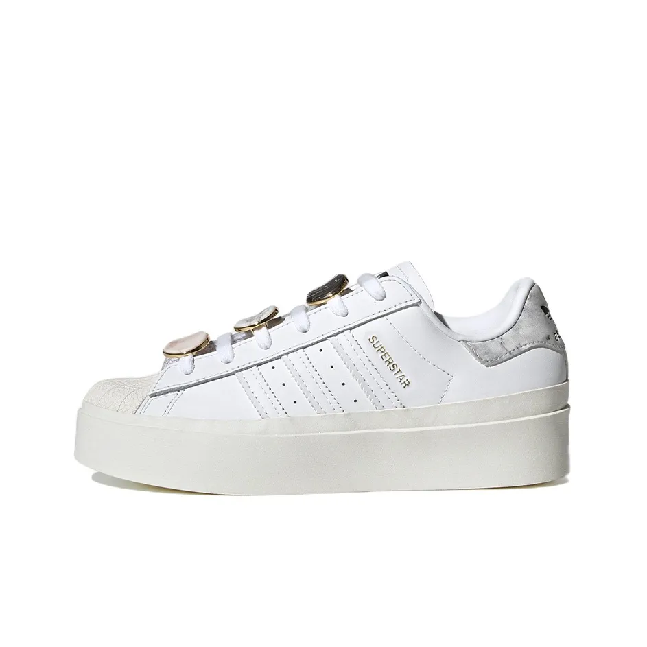 Adidas Originals Superstar Bonega 'White Gold Metallic' Women's